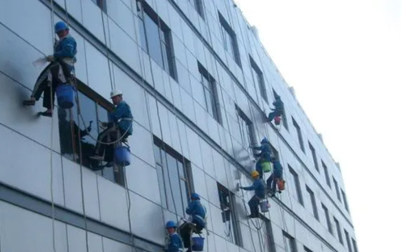 商场清洁 大楼开;荒等 大楼外墙清洁 外立面翻新精细清洁